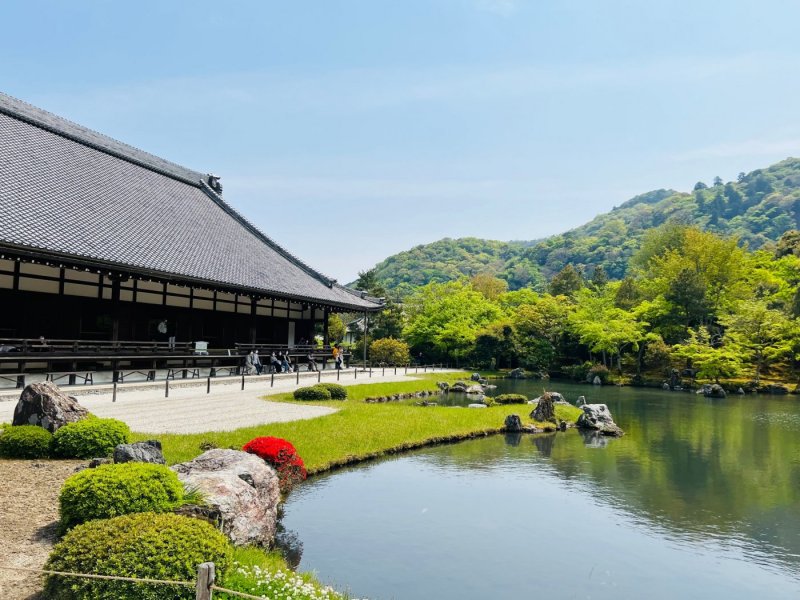 ＜Kyoto 1day Zen Course＞Arashiyama and Zen Temple/Sutra Copying and  Japanese Buddhist Vegetarian Cuisine  Experience