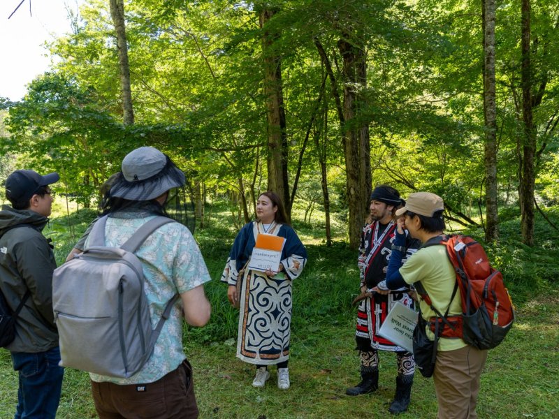 Ainu Cultural Experience in iwor Forest, Biratori Town【Hokkaido】