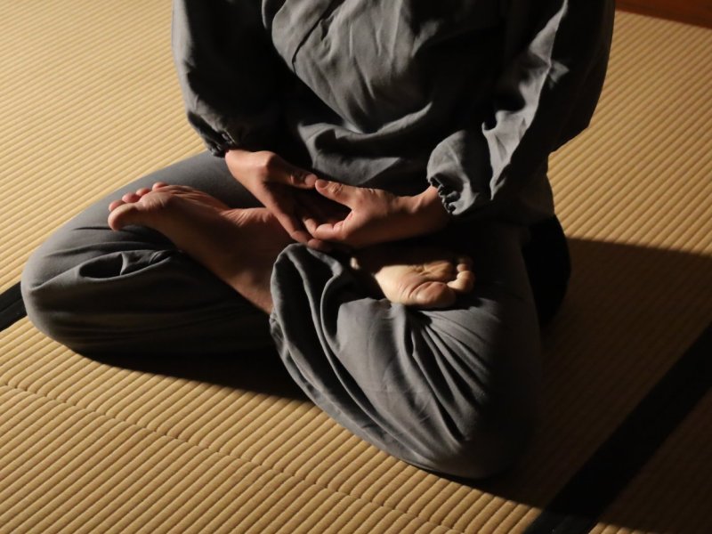 Private Zen Meditation + Kagurazaka Street Walk