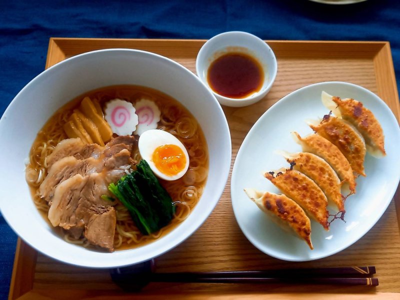 Enjoy Ramen & Gyoza Cooking + Matcha / Dinner