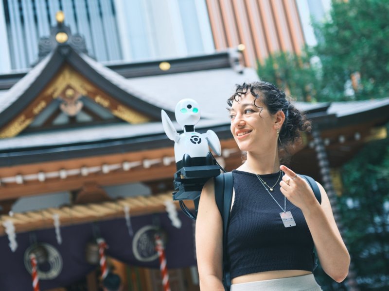 Nihonbashi Guide Tour with OriHime Robot