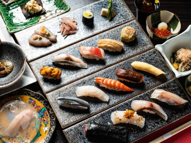 Shinjuku Gyoenmae Sushi Lab ～Omakase Course～