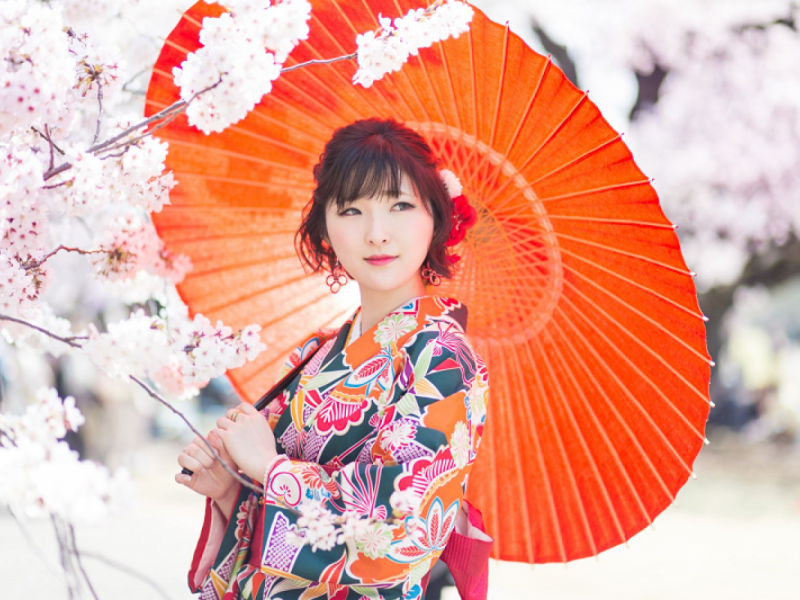 Kimono Rental at Asakusa VASARA (Standard Plan) 